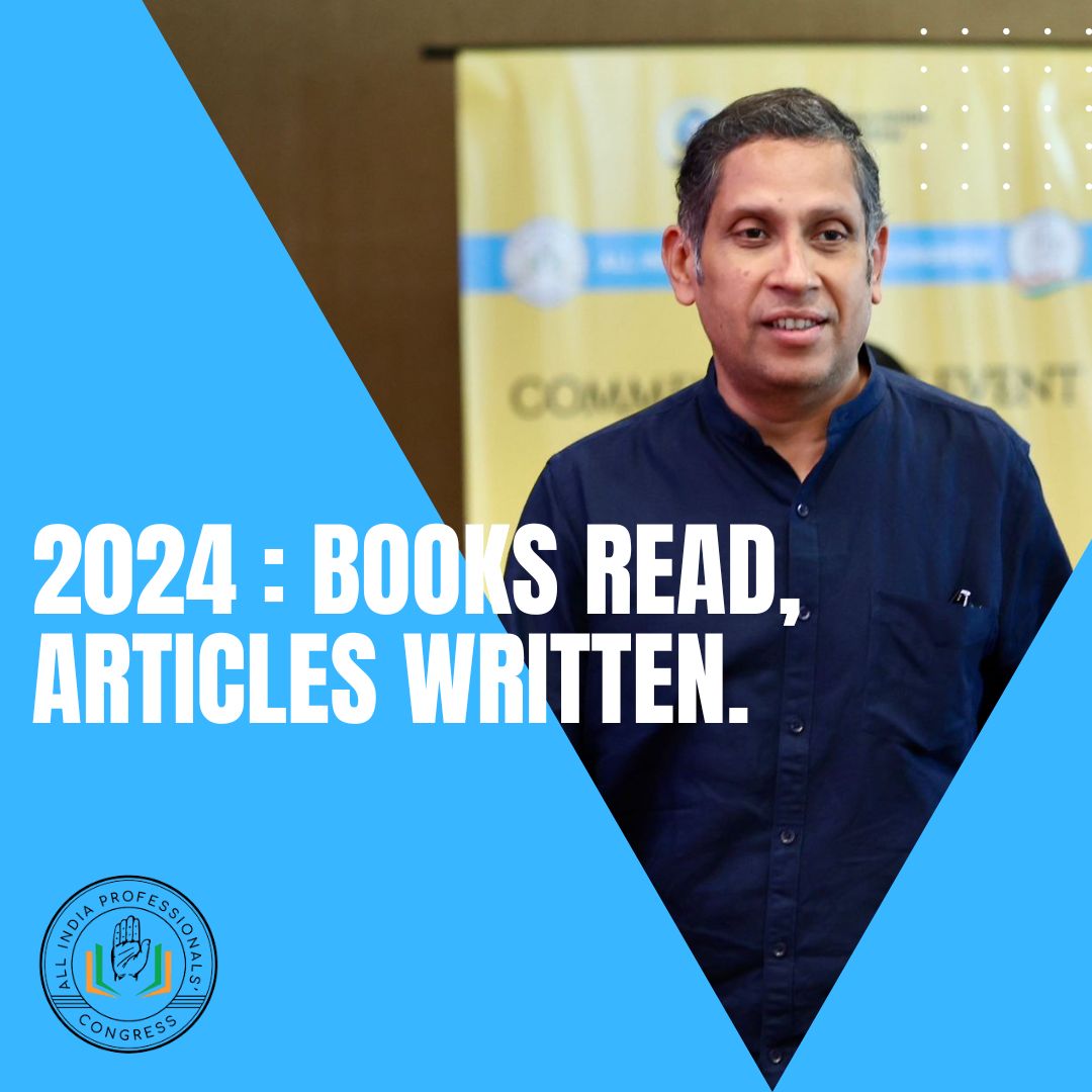 2024 : Books read | Articles Written